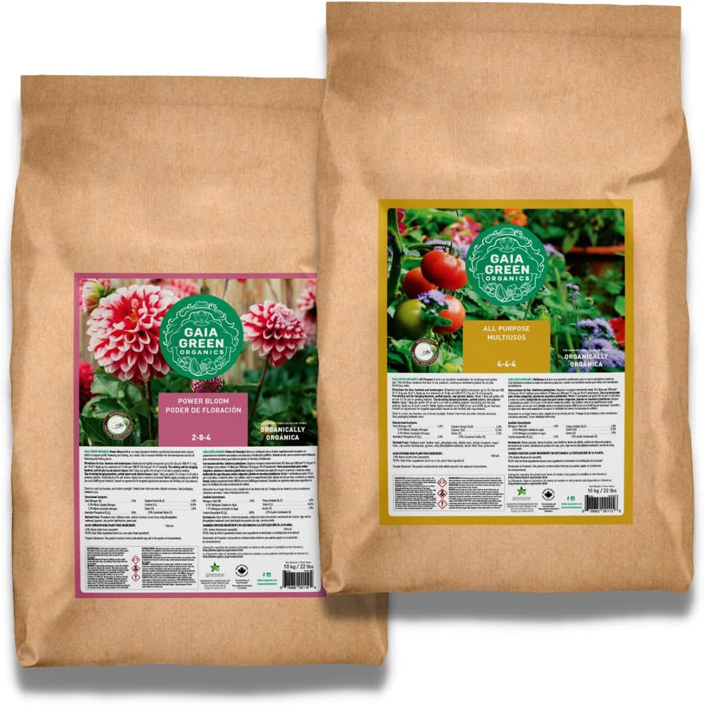 Gaia Green All Purpose 4-4-4 – Organic Fertilizer for Vegetables, Herbs & Indoor Plants