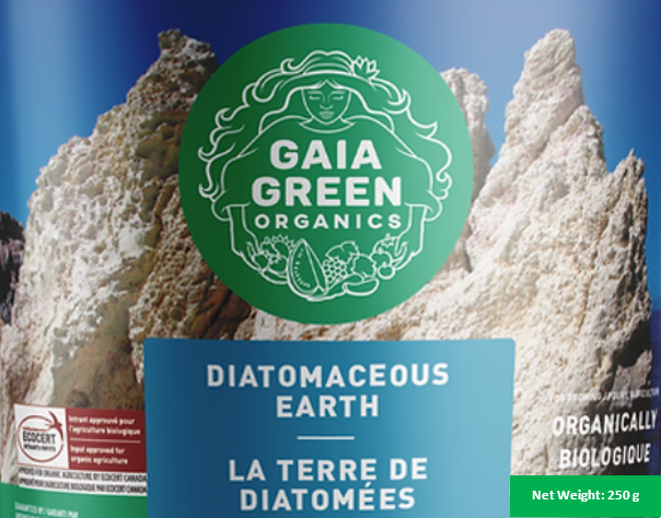 Gaia Green Diatomaceous Earth 250g – Organic Soil Additive