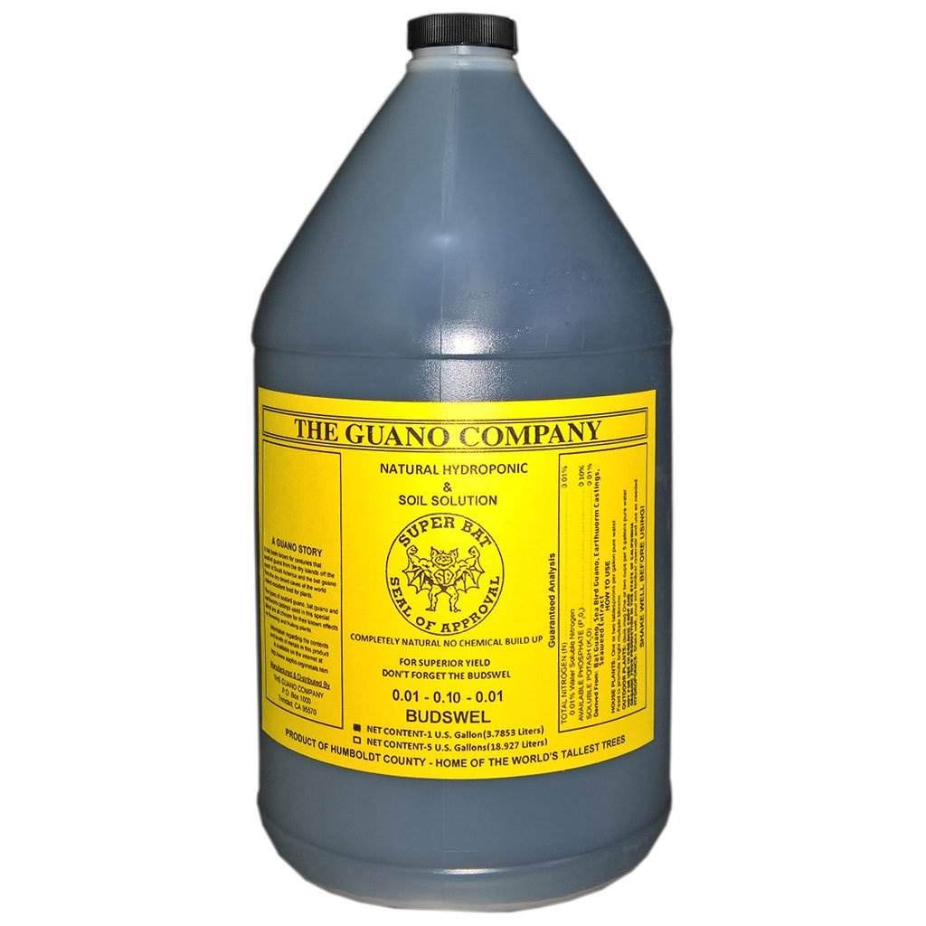 The Guano Co. Budswel 250mL – Organic Bloom Enhancer for Soil & Hydroponics