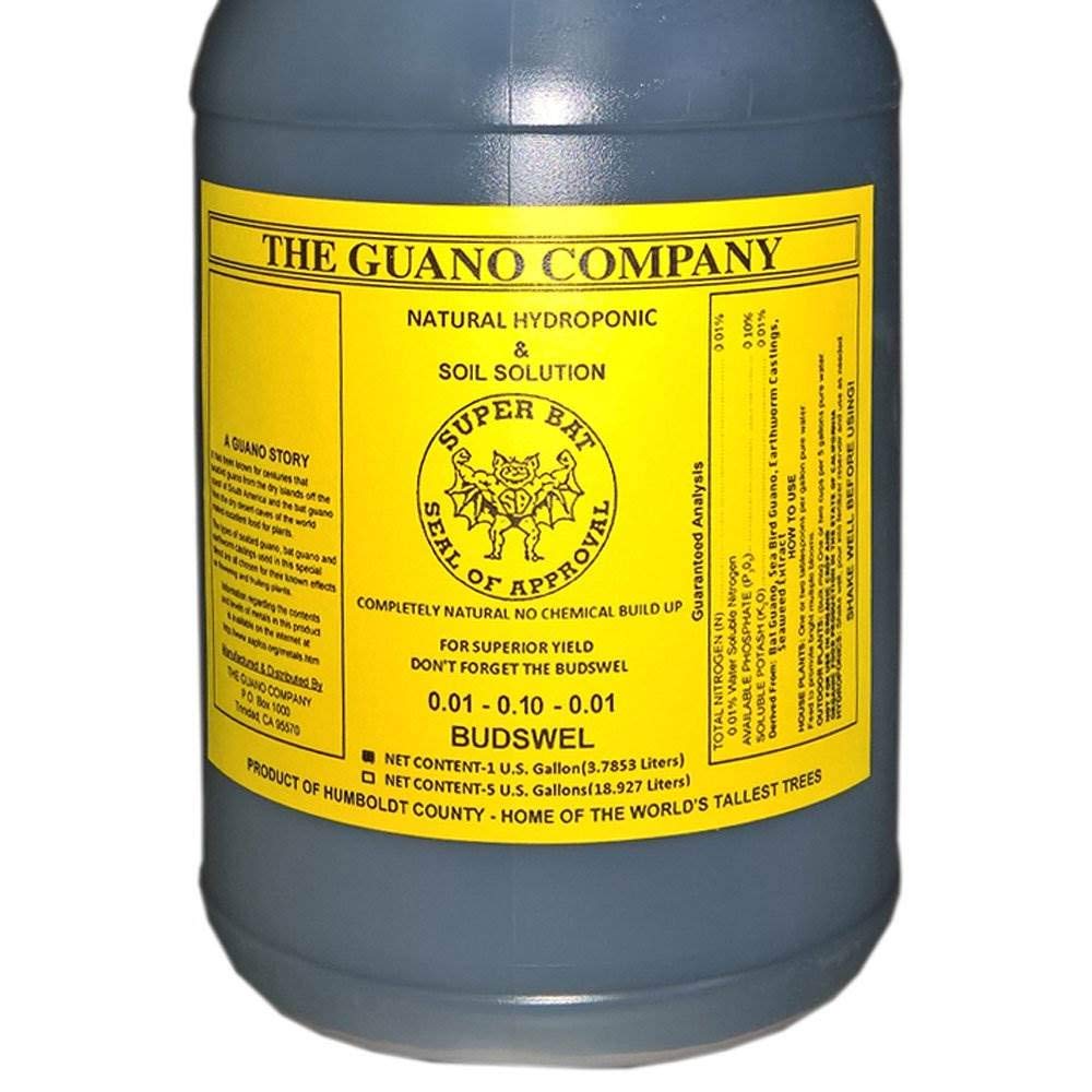 The Guano Co. Budswel 250mL – Organic Bloom Enhancer for Soil & Hydroponics
