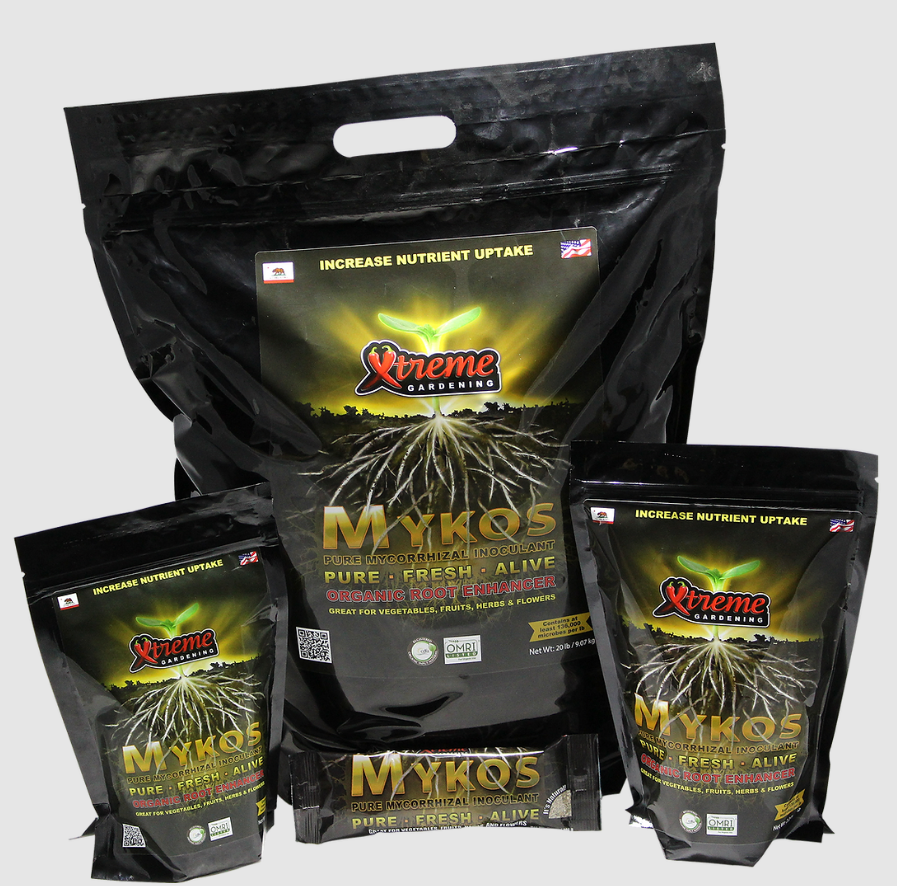Mykos Root Enhancer – Pure Mycorrhizae for Vegetables, Herbs & Indoor Plants