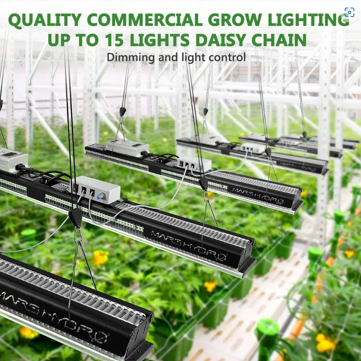 Mars Hydro SP3000 300W LED Grow Light – Full Spectrum, Dimmable, Samsung LM301B