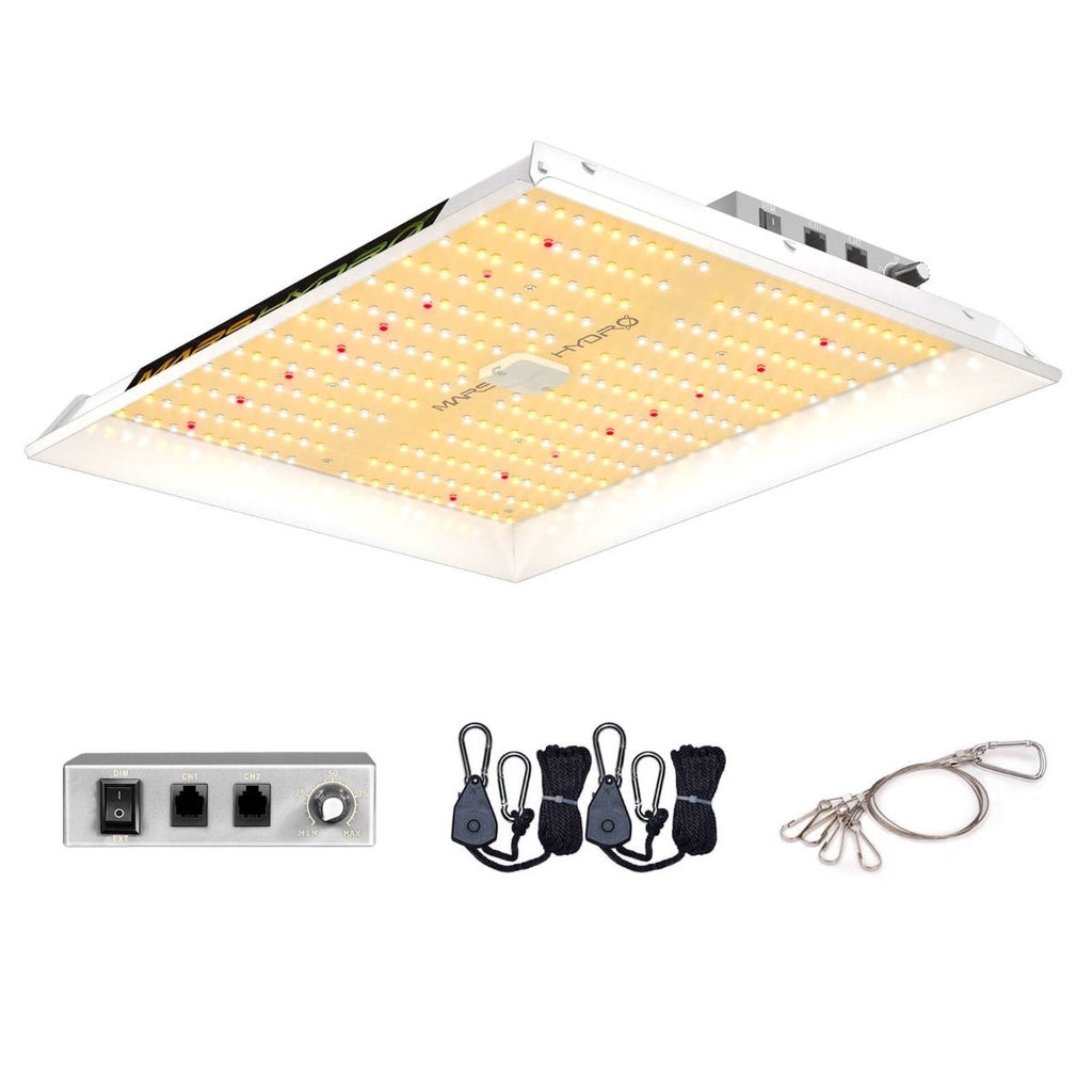 Mars Hydro TS1000 150W LED Grow Light – Full Spectrum, Dimmable for Indoor Plants