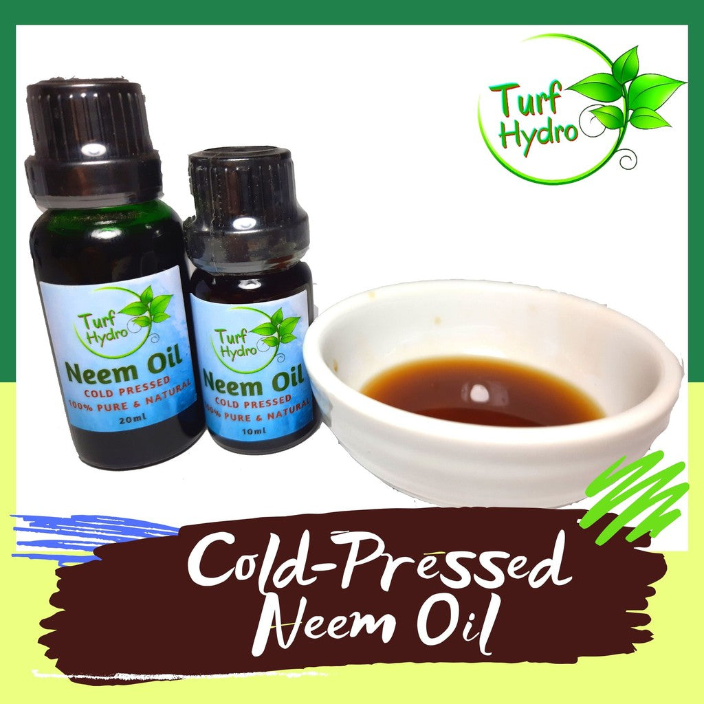 Pure Cold Pressed Neem Oil 10ml / 20ml – Organic Plant Spray for Natural Pest Control