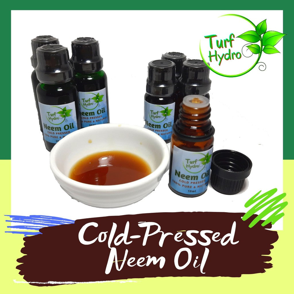 Pure Cold Pressed Neem Oil 10ml / 20ml – Organic Plant Spray for Natural Pest Control
