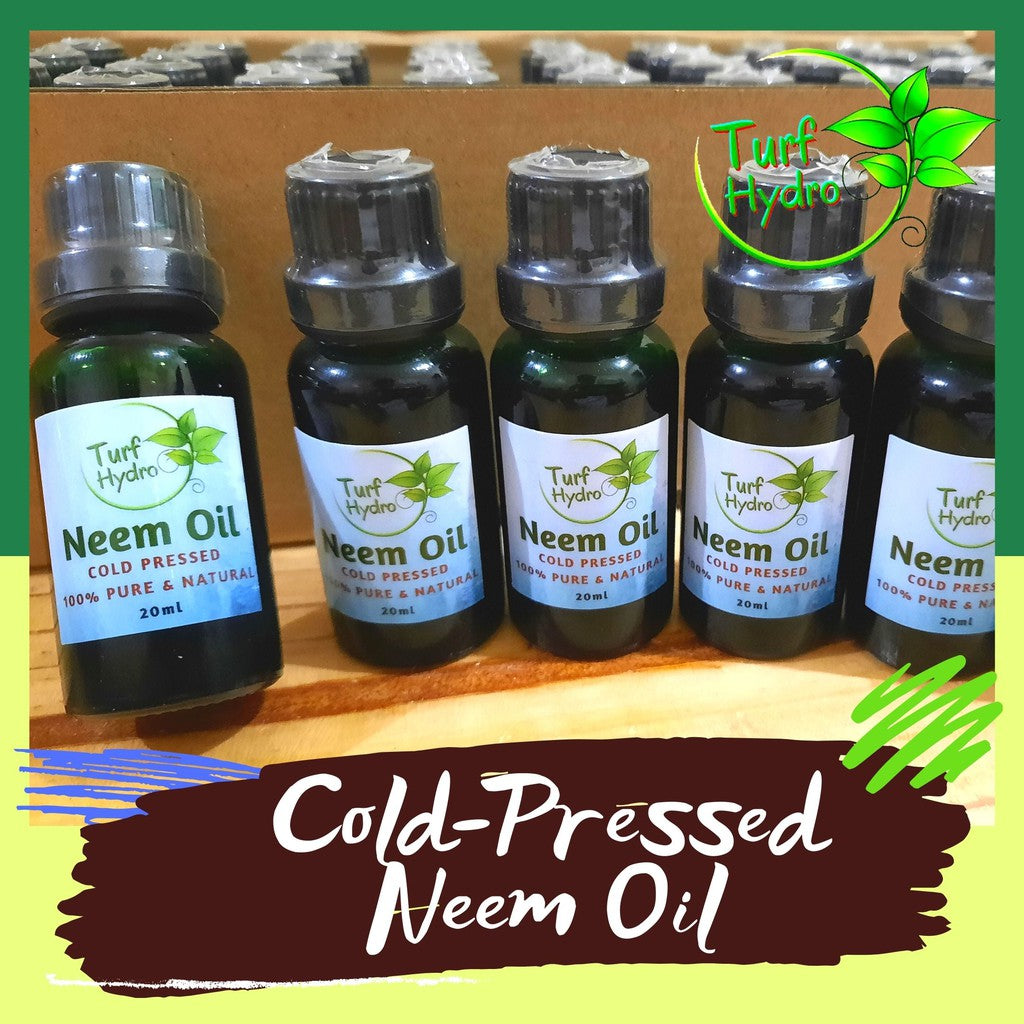 Pure Cold Pressed Neem Oil 10ml / 20ml – Organic Plant Spray for Natural Pest Control