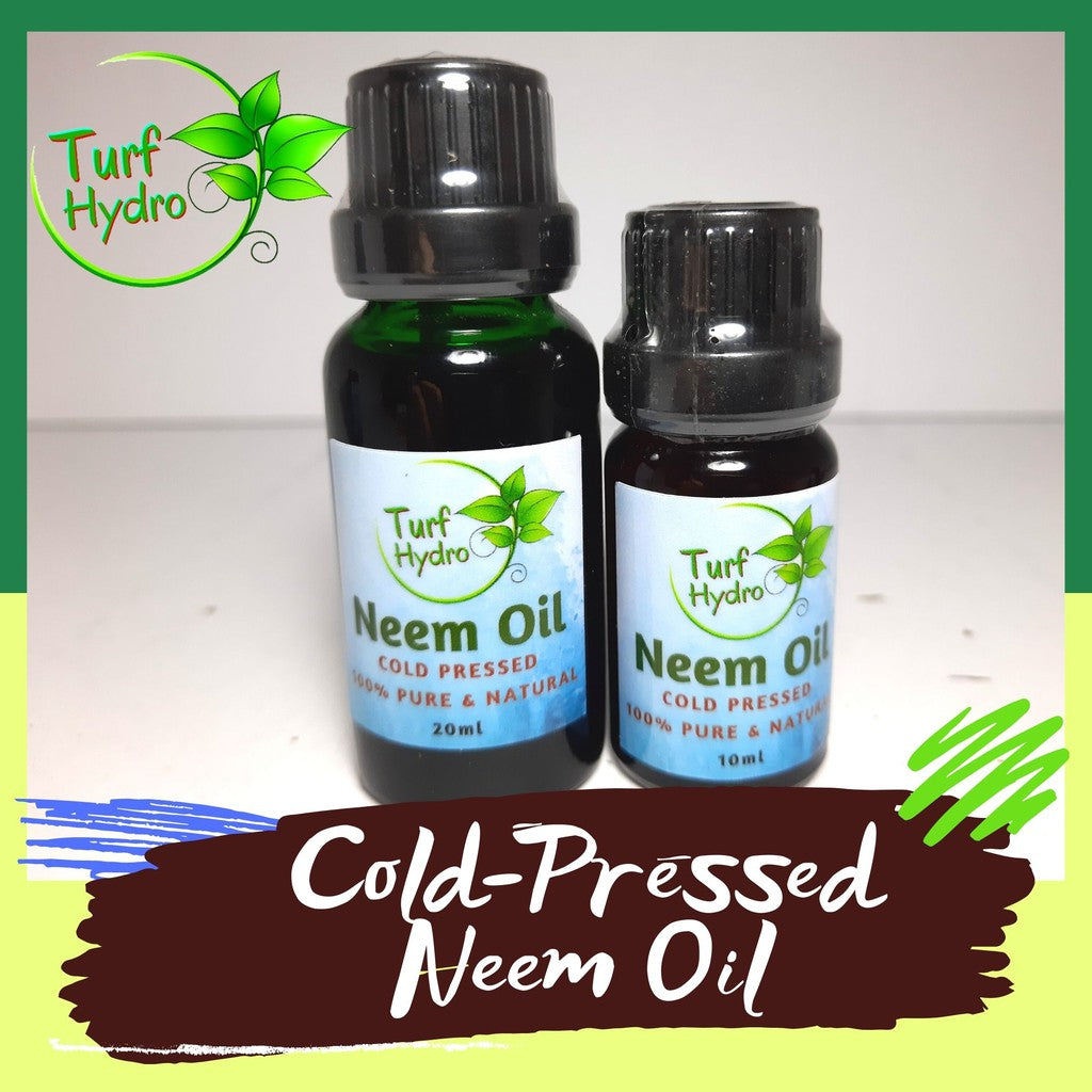 Pure Cold Pressed Neem Oil 10ml / 20ml – Organic Plant Spray for Natural Pest Control