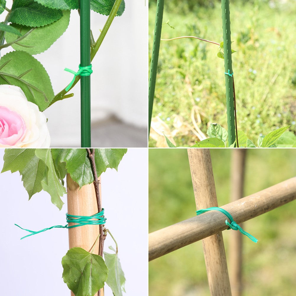 Gardening Twist Tie with Built-in Cutter Durable 30m – Plant Wire for Support & Training