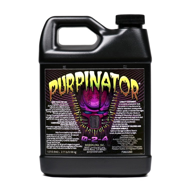 Purpinator 250 mL – Plant Color Enhancer for Herbs, Vegetables & Ornamentals