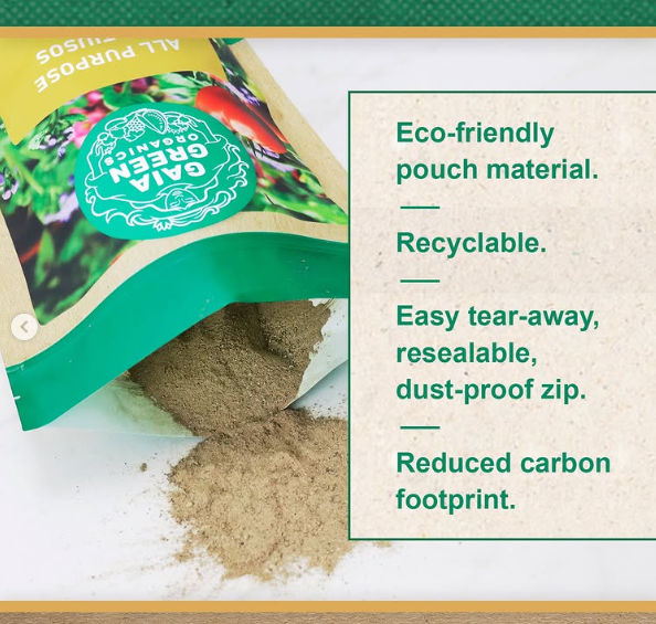 Gaia Green All Purpose 4-4-4 – Organic Fertilizer for Vegetables, Herbs & Indoor Plants